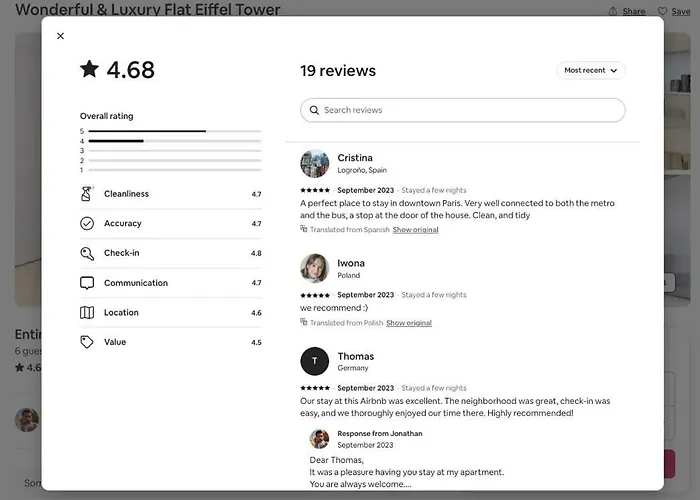 アパート Montparnasse - Modern & Renovated 3bd For 8 Guests *
