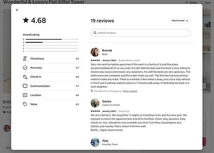 Montparnasse - Modern & Renovated 3bd For 8 Guests